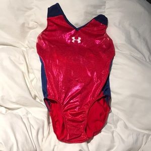 Lightly used size large under armour leo / leotard
